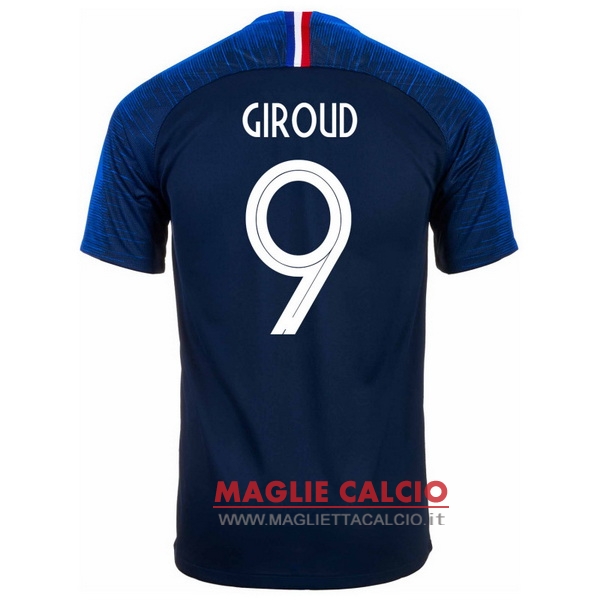 nuova maglietta francia 2018 giroud 9 prima